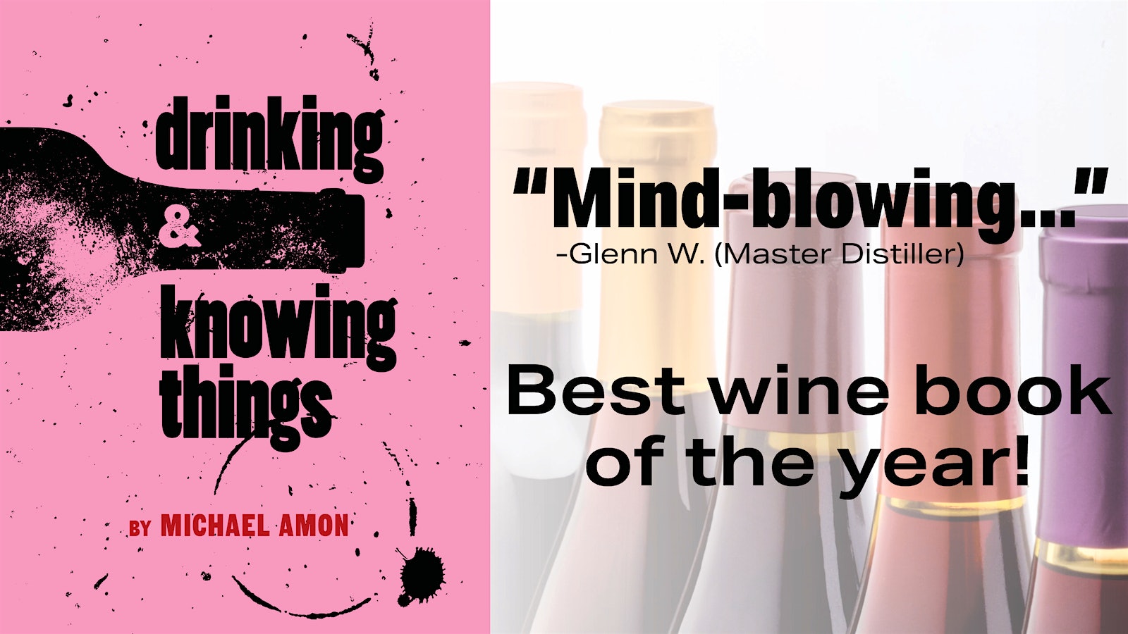 Cover of Drinking and Knowing Things book